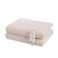 Soft polar fleece single electric blanket on sale